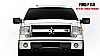 2011 Ford F150 (except Harley Edition)  - Rbp Rx-3 Series Studded Frame Main Grille Black/Chrome 1pc