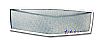 Cadillac CTS  2008-2012 Chrome Main Upper Mesh Grille