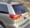 Toyota Sienna   2004-2010 Factory Style Rear Spoiler - Painted