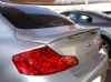 Infiniti G35 4DR  2007-2008 Lip Style Rear Spoiler - Painted