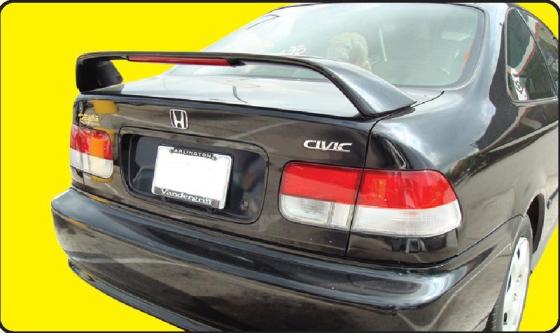 2000 Honda civic si trunk spoiler #6