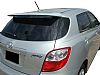 Toyota Matrix 2009 OEM Style Primed Spoiler