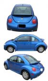 Volkswagen  Beetle   1999-2010 OEM  Factory Style Rear Spoiler - Painted