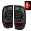 Ford Super Duty 1997-2003  Smoke LED Tail Lights