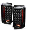 Scion XB 2008-2009  Black LED Tail Lights