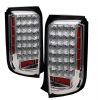 Scion XB 2008-2009  Chrome LED Tail Lights