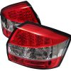 Audi A4 2002-2005  Red Clear LED Tail Lights
