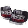 Audi A4 1996-2001  Black LED Tail Lights