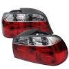 Bmw 7 Series 1995-2001  Red Clear Euro Style Tail Lights