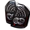 Chrysler 300C 2005-2006  Black LED Tail Lights