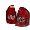 Chrysler 300C 2005-2006  Red Clear LED Tail Lights