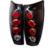 Chevrolet Avalanche 2002-2005  Black Euro Style Tail Lights