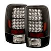 Gmc Denali 2000-2006  Black LED Tail Lights