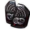 Chrysler 300 2005-2007  Black LED Tail Lights