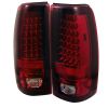 Chevrolet Silverado 2003-2006  Red Clear LED Tail Lights