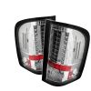 Chevrolet Silverado 2007-2008  Chrome LED Tail Lights