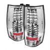 Gmc Denali 2007-2009  Chrome LED Tail Lights