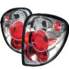 Dodge Caravan 2001-2004  Chrome Euro Style Tail Lights