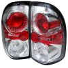 Dodge Dakota 1997-2001  Chrome Euro Style Tail Lights