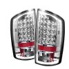 Dodge Ram 2007-2008  Chrome LED Tail Lights