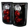 Ford Excursion 2000-2004  Black Euro Style Tail Lights