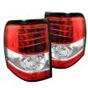 Ford Explorer 2002-2005  Red Clear LED Tail Lights