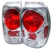 Ford Explorer 1998-2001  Chrome Euro Style Tail Lights