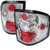 Ford F150 2004-2005  Chrome Euro Style Tail Lights Flareside