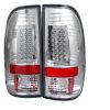 Ford F150 1997-2003  Chrome LED Tail Lights