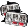 Ford Mustang 2005-2008  Chrome LED Tail Lights