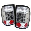 Ford Ranger 1993-1997  Chrome LED Tail Lights