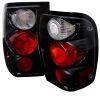 Ford Ranger 1998-2001  Black Euro Style Tail Lights