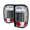 Ford Ranger 1998-2001  Chrome LED Tail Lights