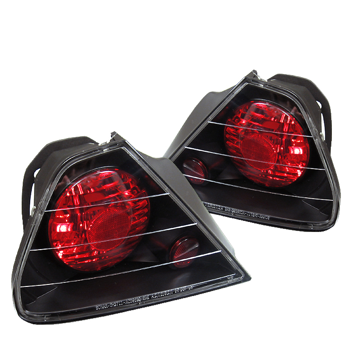 1998 Honda accord black tail lights #2