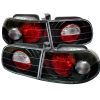 Honda Civic 1992-1995 3dr Black Euro Style Tail Lights