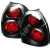 Honda Civic 1996-2000 3dr Black Euro Style Tail Lights