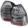 Honda Civic 1996-2000 3dr Chrome LED Tail Lights