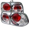 Honda Civic 1996-1998 4DR Chrome Euro Style Tail Lights