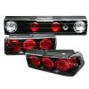 Honda Crx 1988-1991  Black Euro Style Tail Lights