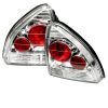 Honda Prelude 1992-1996  Chrome Euro Style Tail Lights