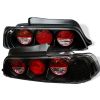 Honda Prelude 1997-2001  Black Euro Style Tail Lights