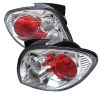 Hyundai Tiburon 2000-2002  Chrome Euro Style Tail Lights