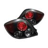 Hyundai Tiburon 2003-2006  Black Euro Style Tail Lights