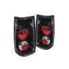 Isuzu Rodeo 1991-1994  Black Euro Style Tail Lights