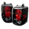 Jeep Grand Cherokee 1993-1998  Black Euro Style Tail Lights