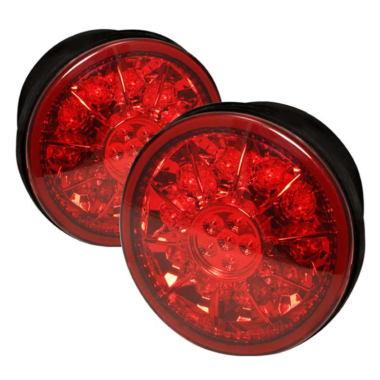 Lexus Is 300 2001-2003  Red Clear LED Tail Lights