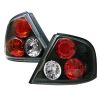 Nissan Altima 1998-2001  Black Euro Style Tail Lights