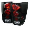 Nissan Titan 2004-2006  Black Euro Style Tail Lights