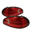 Pontiac Grand Prix 1997-2003  Red Clear LED Tail Lights