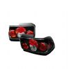 Toyota Corolla 1993-1995  Black Euro Style Tail Lights